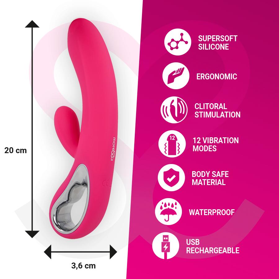 MORESSA - TROY PREMIUM SILICONE RECHARGEABLE — zdjęcie 4