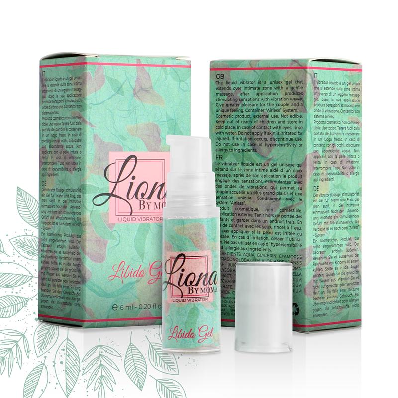 LIONA BY MOMA - LIQUID VIBRATOR LIBIDO GEL 6 ML — zdjęcie 4