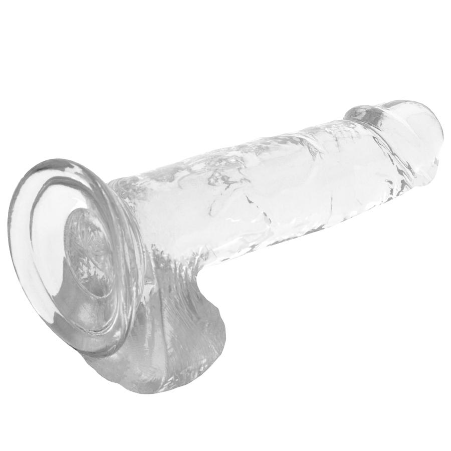 X RAY - CLEAR COCK WITH BALLS 20 CM -O- 4.5 CM — zdjęcie 4