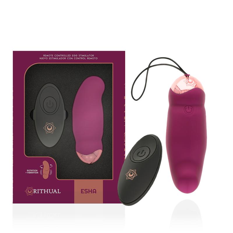 RITHUAL - ESHA EGG REMOTE CONTROL SYSTEM ROTATION + VIBRATION — zdjęcie 4