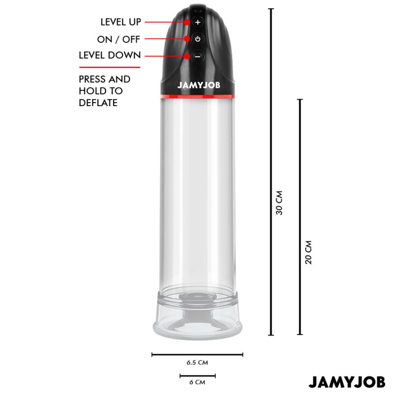 JAMYJOB - XPAND AUTOMATIC PUMP 3 SUCTION LEVELS GREY — zdjęcie 4