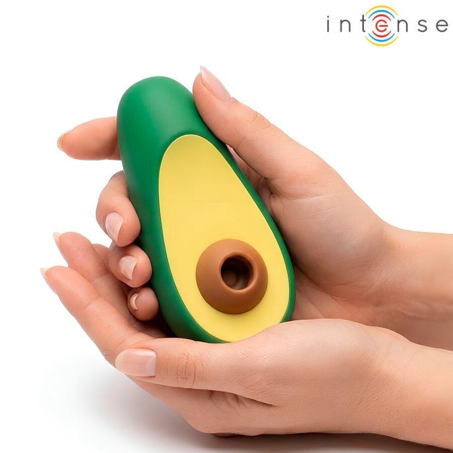 INTENSE FUN TOYS - INTENSE - WAKI AVOCADO CLITORAL SUCTION STIMULATOR — zdjęcie 4