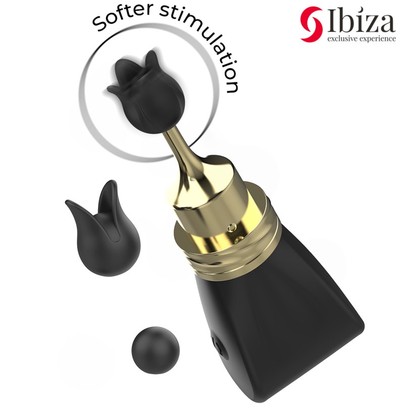 IBIZA - CLIT STIMULATOR 3 HEADS BOW — zdjęcie 4