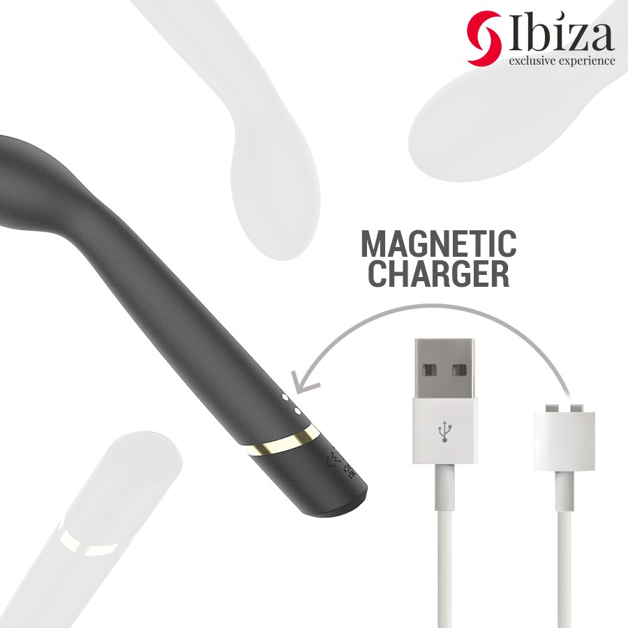IBIZA - VIBRADOR PUNTO·G 10 VIBRACIONES RECARGABLE IBIZA - G-SPOT VIBRATOR 10 VIBRATIONS RECHARGEABLE — zdjęcie 4