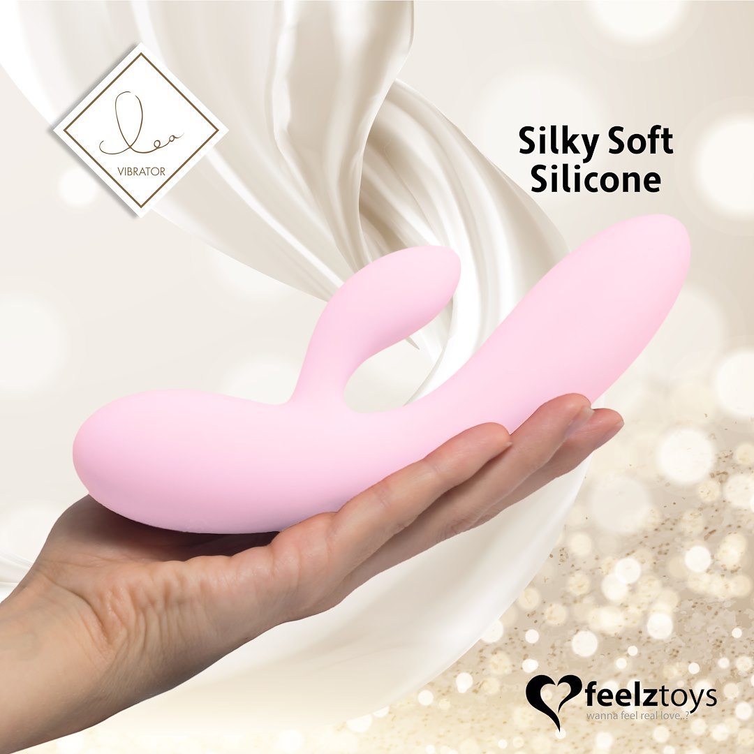 FeelzToys - Wibrator Lea Rabbit ró¿owy — zdjęcie 4
