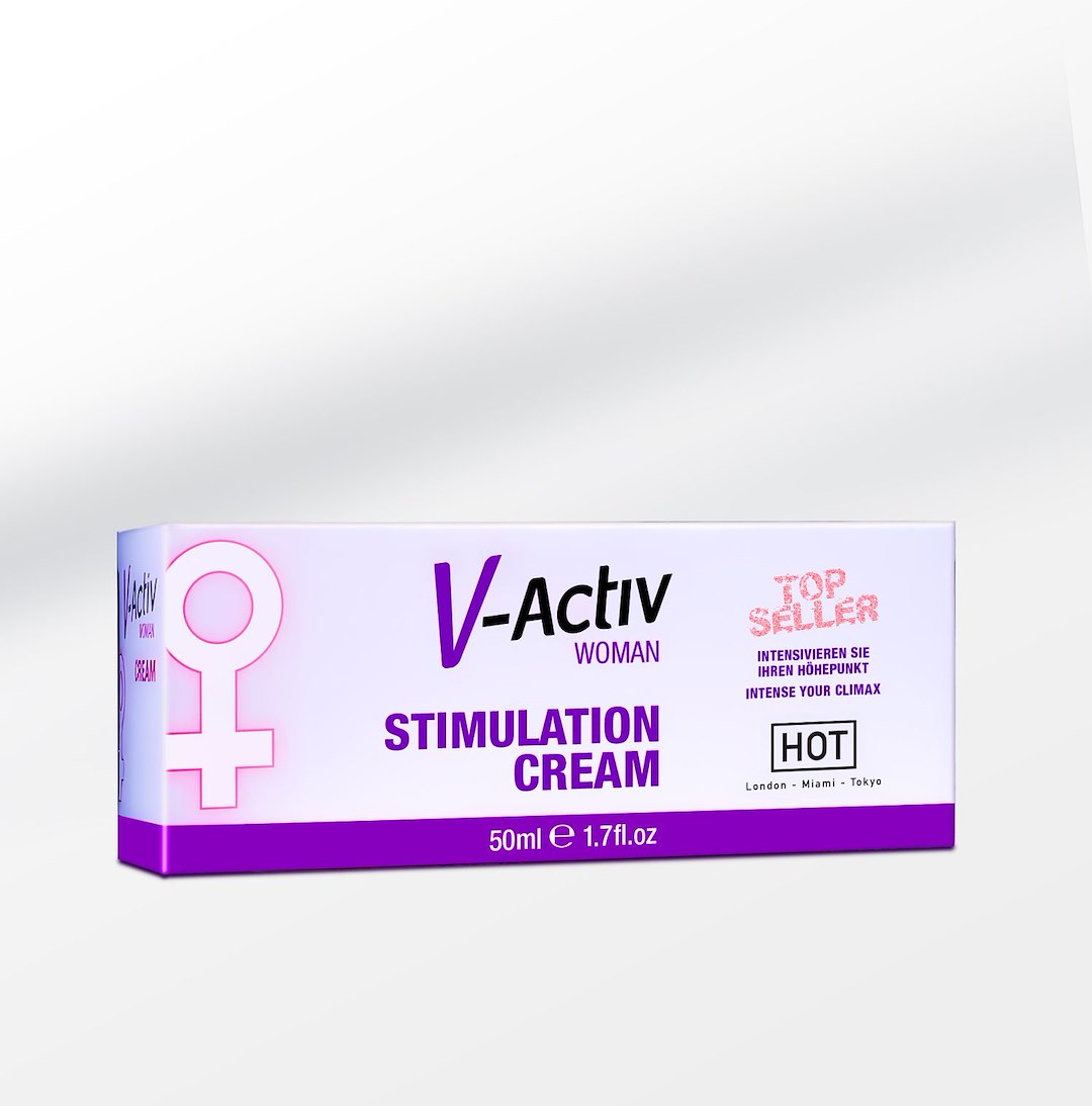 HOT V-Activ Stimulation Cream for women — zdjęcie 3