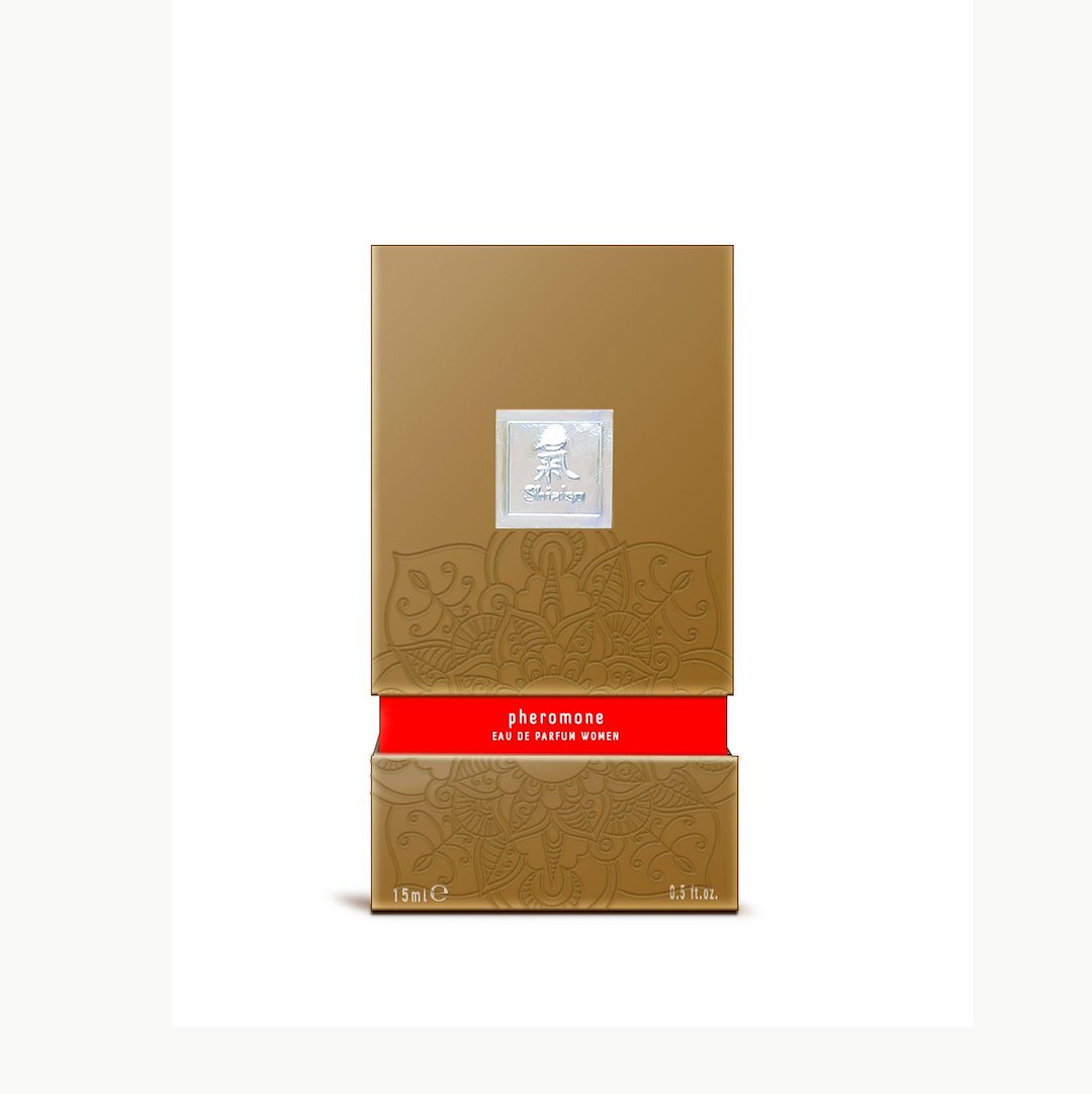 SHIATSU Pheromon Fragrance woman red 15 ml — zdjęcie 3