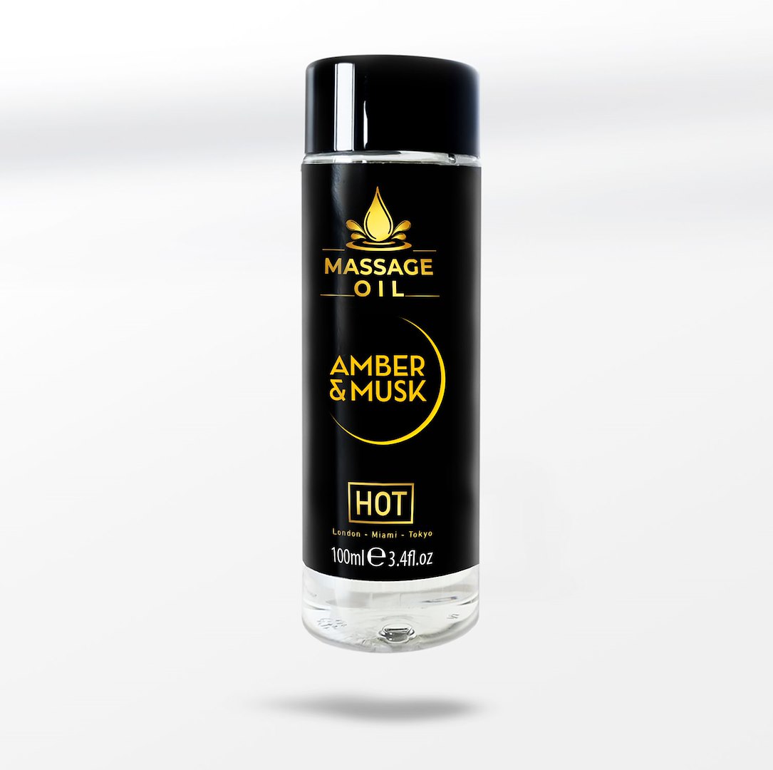 HOT Massage Oil amber & musk