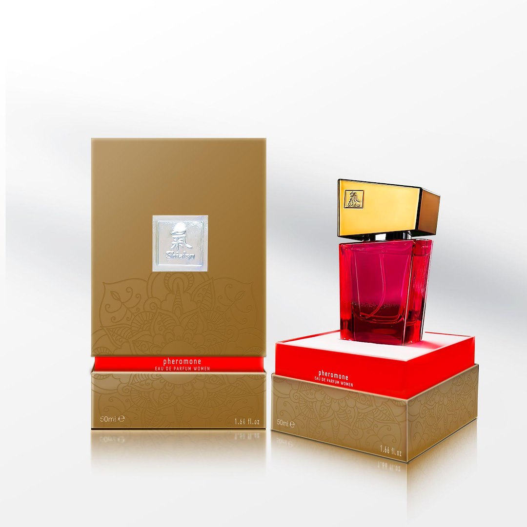 SHIATSU Pheromon Fragrance woman red 50 ml