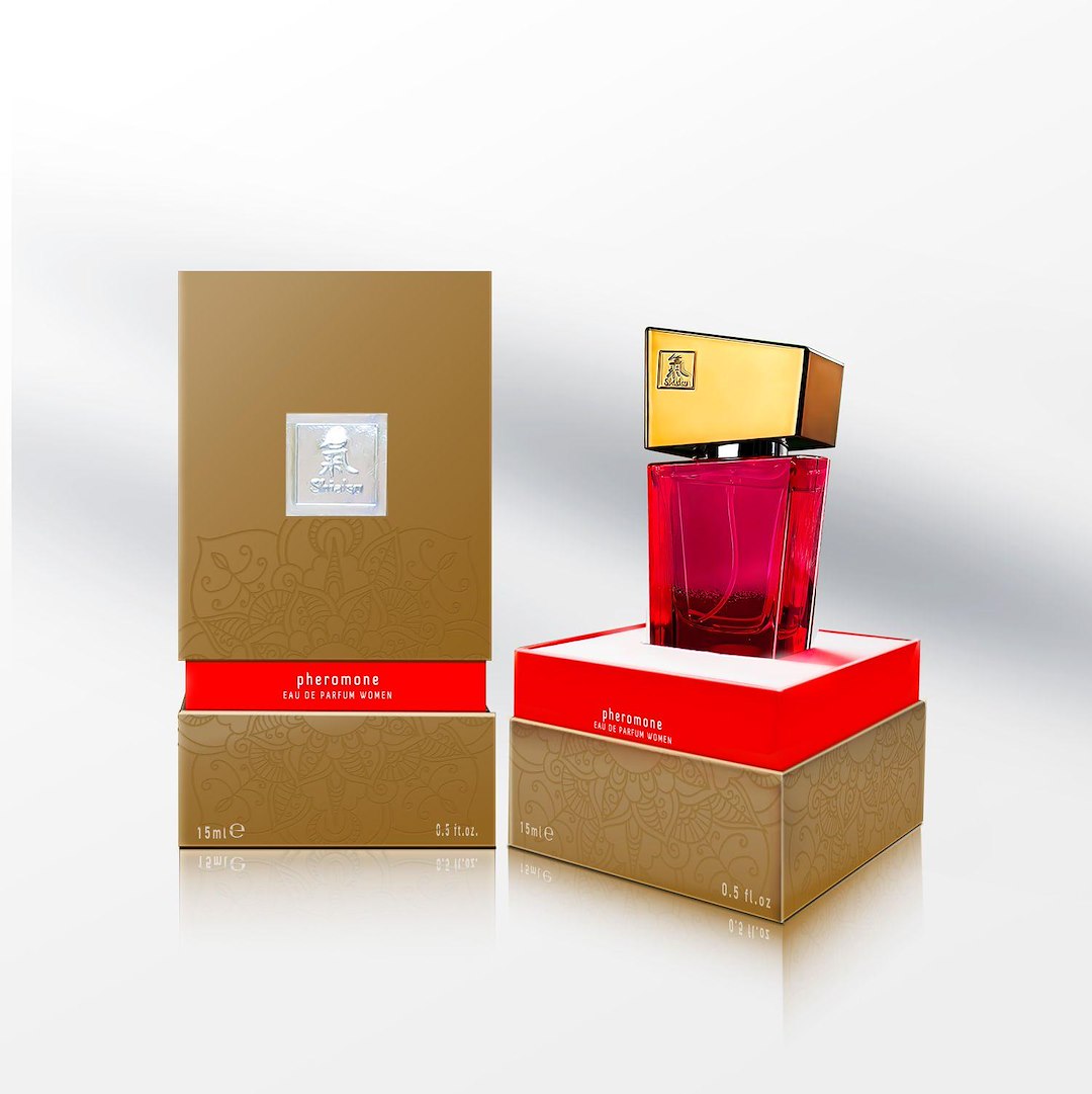 SHIATSU Pheromon Fragrance woman red 15 ml