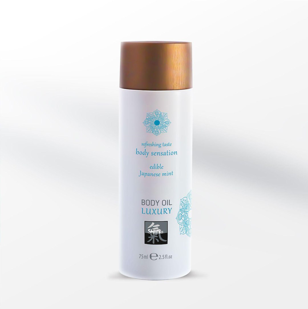 Shiatsu - Luxury Body oil edible - Japanese Mint