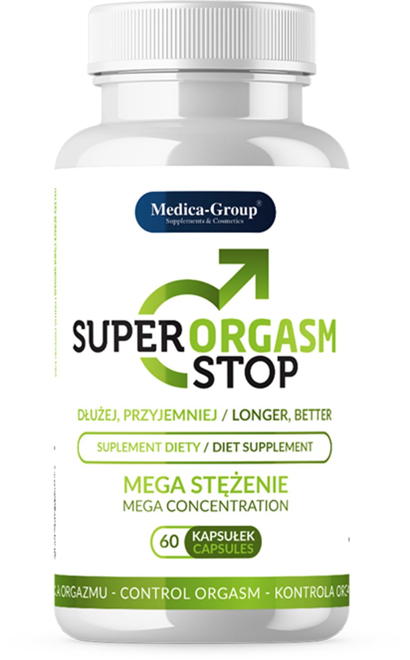 Medica - Kapsu³ki na opónienie wytrysku Super Orgasm Stop 60szt. — zdjęcie 4