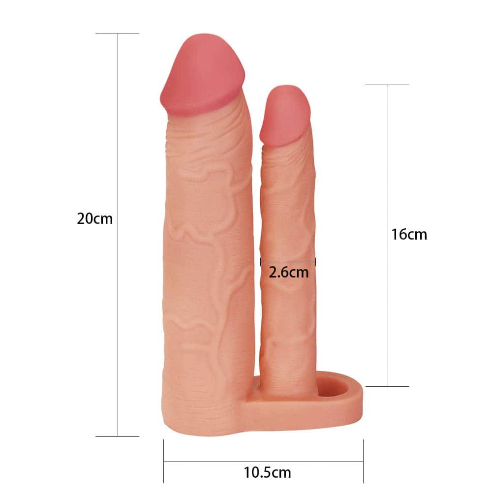 Nak³adka Pleasure X-Tender Double Lovetoy — zdjęcie 2