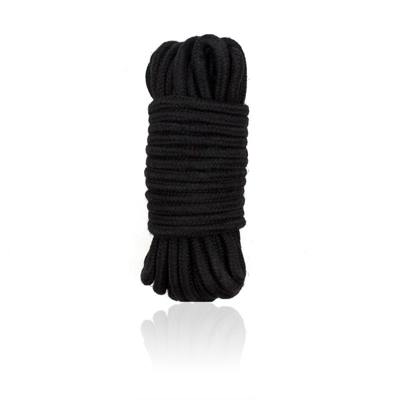 INTOYOU BDSM LINE - Bondage Set 11 Pieces Black — zdjęcie 3