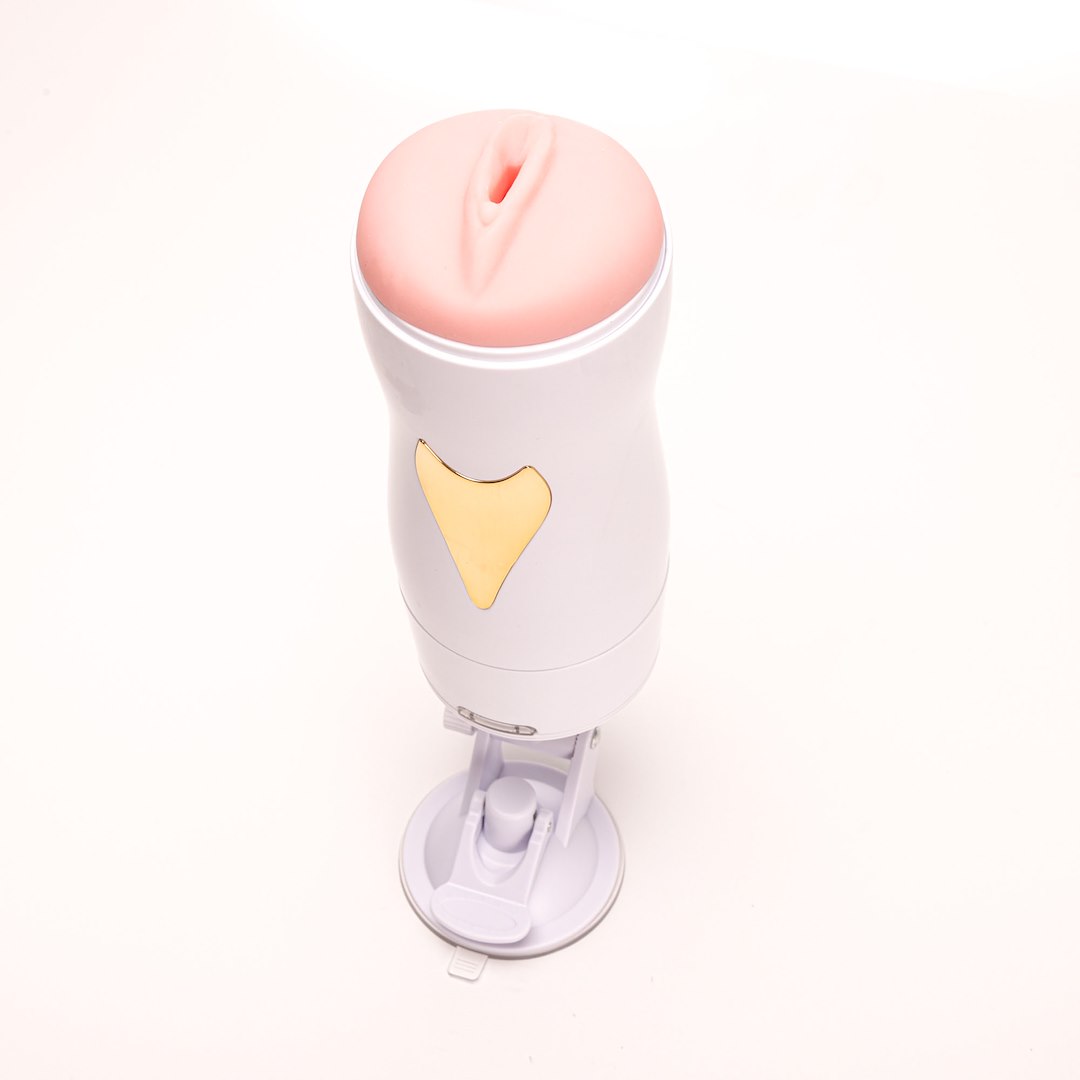 Velvet Touch - Masturbator Z Wibracj¹ Wagina Cyberskóra £adowany Usb Bia³y — zdjęcie 2