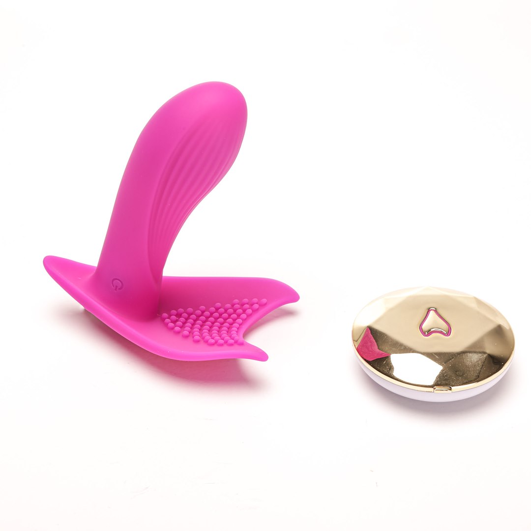 Velvet Touch - Stymulator £echtaczki Sterowany Bezprzewodowo £adowany Usb Fioletowy — zdjęcie 2