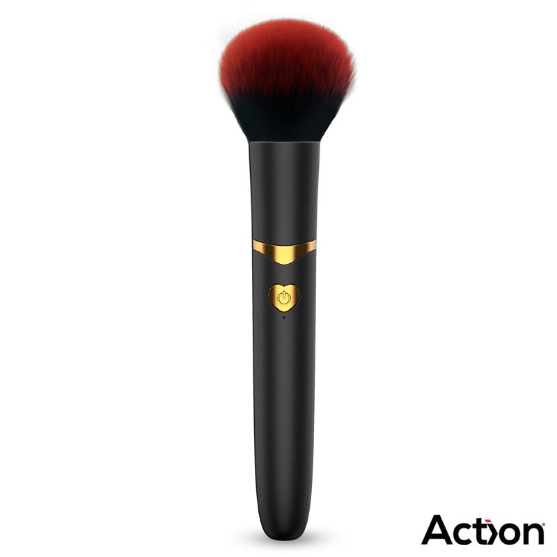 None - Secret Noir Vibrating Make-Up Brush — zdjęcie 2