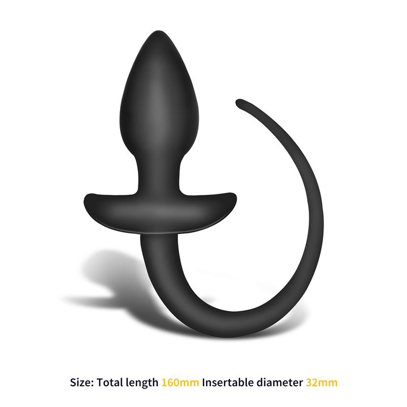 AFTERDARK - Harthley Butt Plug with Tail 16 cm x 3.2 cm — zdjęcie 2
