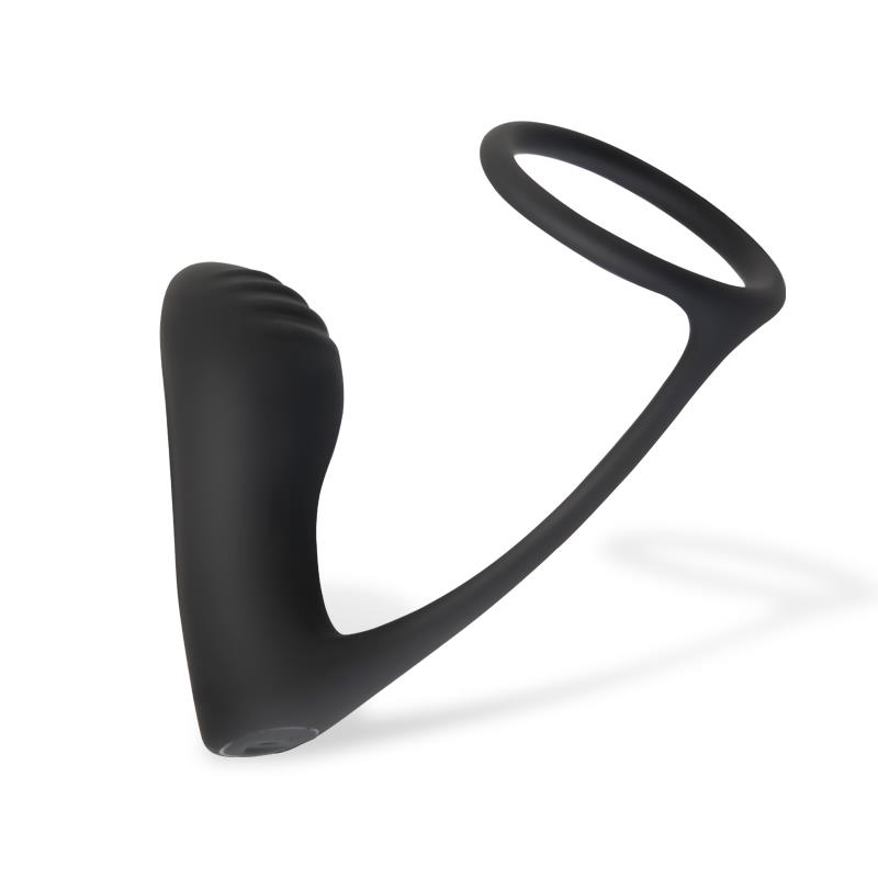 AFTERDARK - Ammolite Vibrating Anal Plug with Testicle Ring — zdjęcie 2