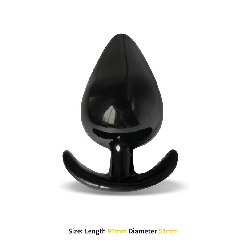 AFTERDARK - Alphona M Butt Plug Size M 9.7 cm x 5.1 cm — zdjęcie 2