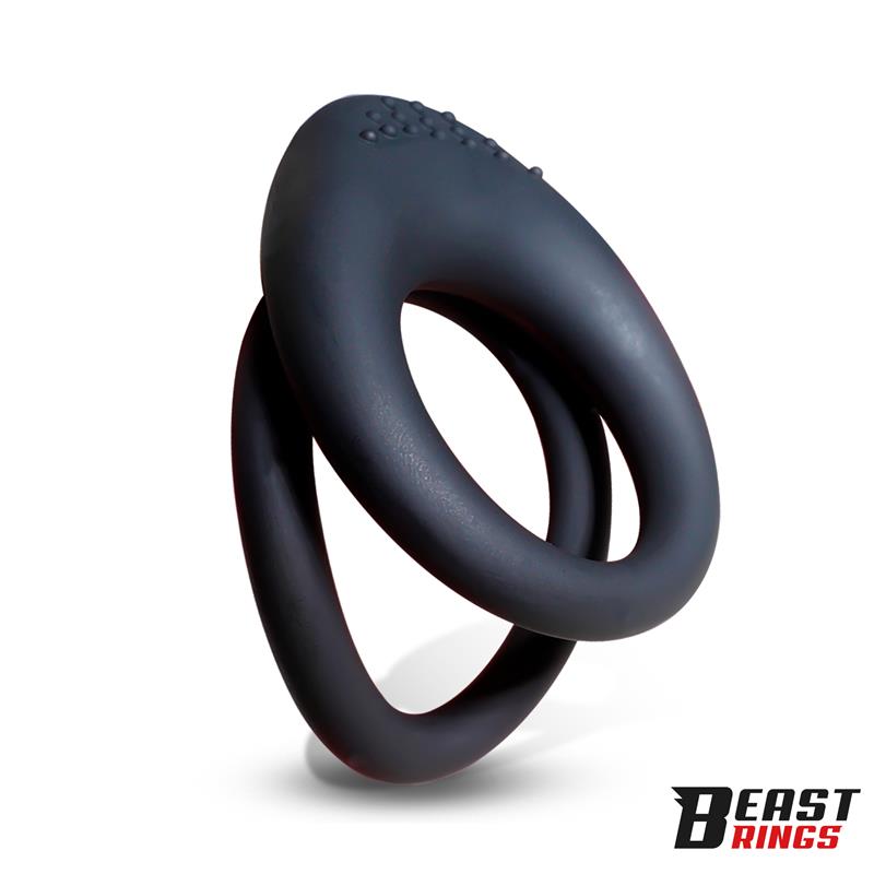 BEAST RINGS - Double Ring Silicone 37/45 mm — zdjęcie 2