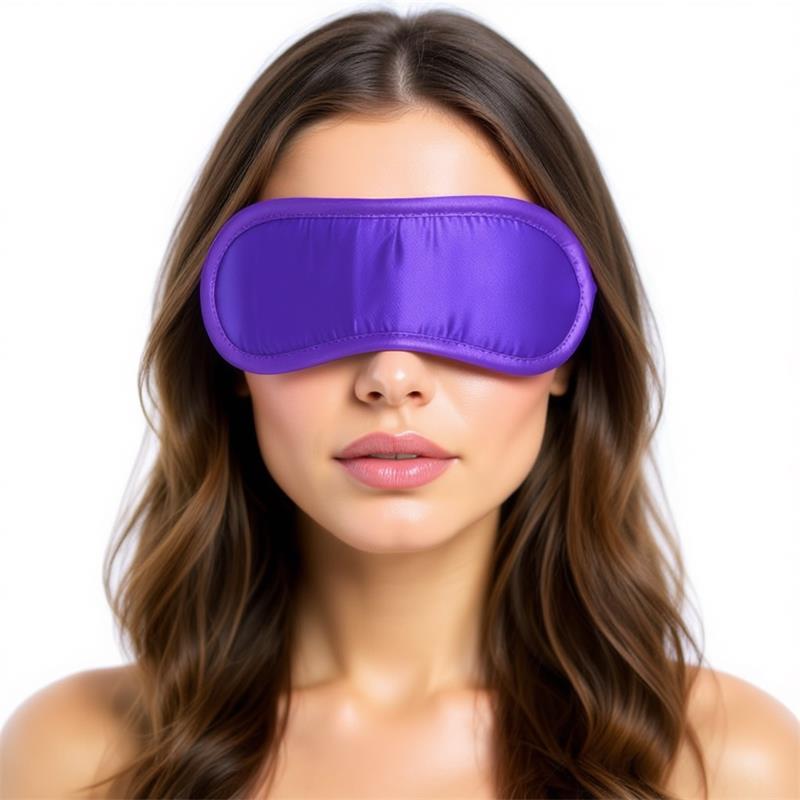 INTOYOU BDSM LINE - Satin Blindfold Purple — zdjęcie 2