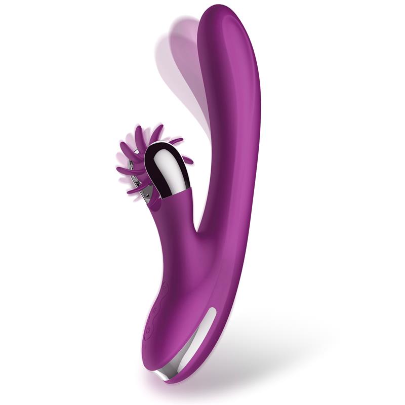 ACTION - No. Two Finger Vibrator with Rotating Wheel — zdjęcie 2