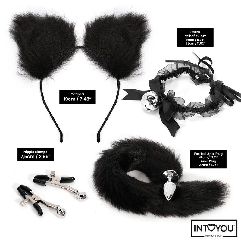 INTOYOU BDSM LINE - 4 Pcs Cosplay Set — zdjęcie 2