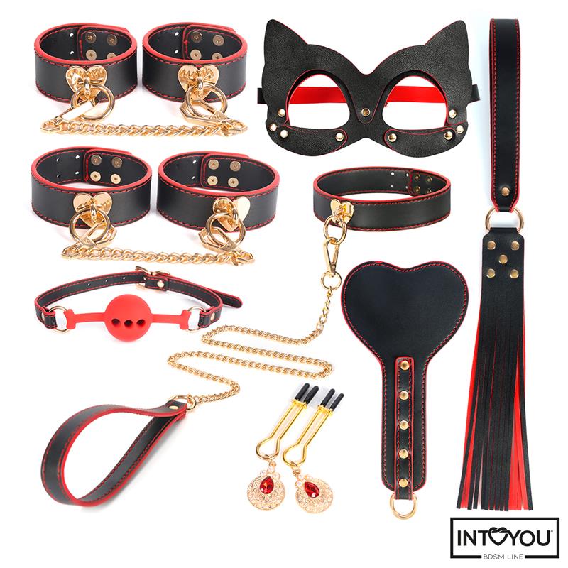 INTOYOU BDSM LINE - Bondage 8 Pcs Set — zdjęcie 2