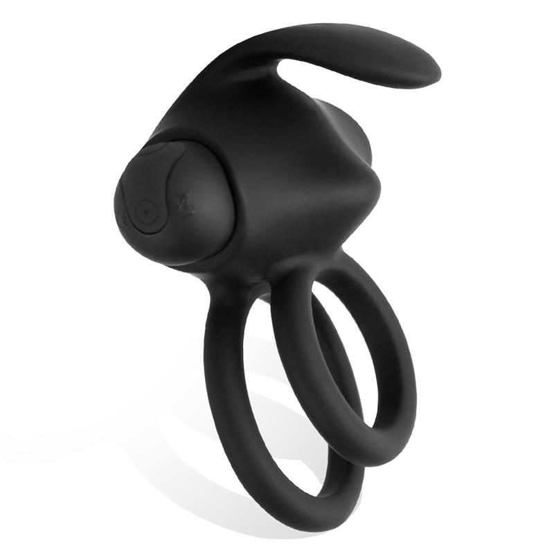 TARDENOCHE - Reerin Dual Vibrating Ring USB Remote Control USB Silicone — zdjęcie 2