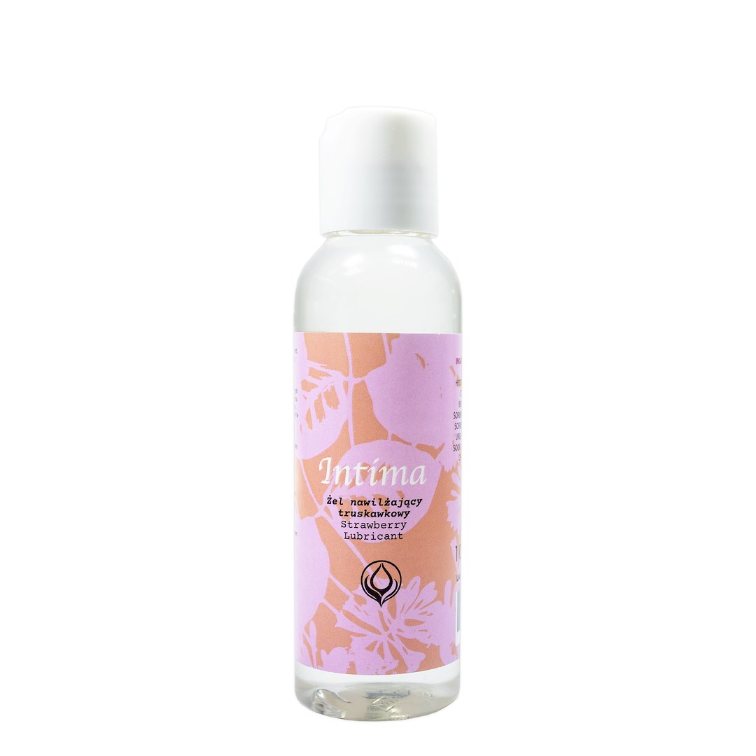Intima ¿el nawil¿aj¹cy truskawkowy - strawberry lubricant - 100 ml — zdjęcie 2