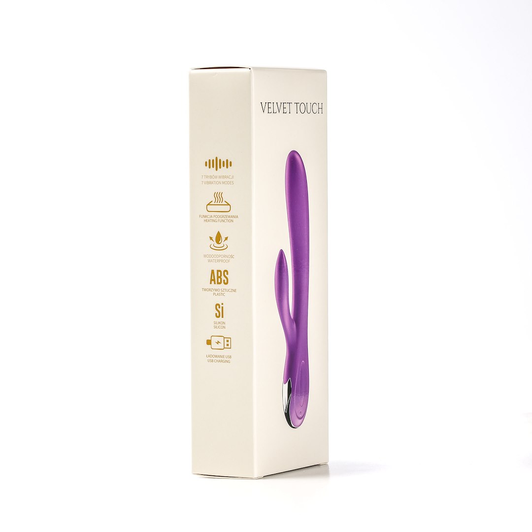 Velvet Touch - Wibrator Silikonowy Typ Króliczek £adowany Usb Ró¿owy — zdjęcie 3
