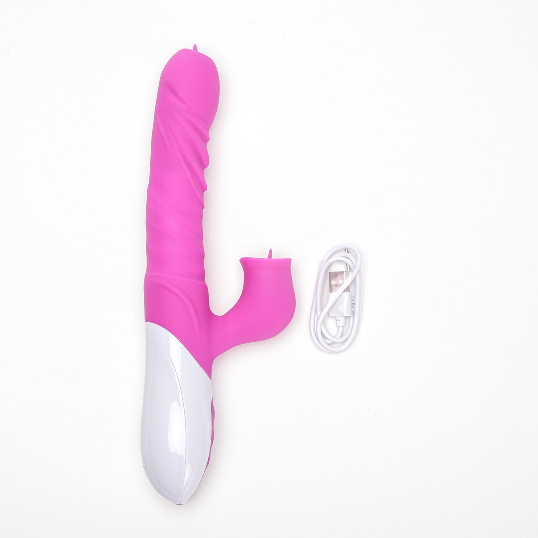 Velvet Touch - Wibrator Silikonowy Typ Króliczek £adowany Usb Fioletowy — zdjęcie 3
