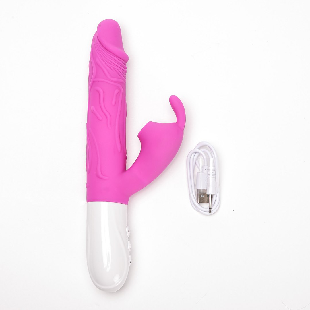 Velvet Touch - Wibrator Silikonowy Typ Króliczek £adowany Usb Fioletowy — zdjęcie 3