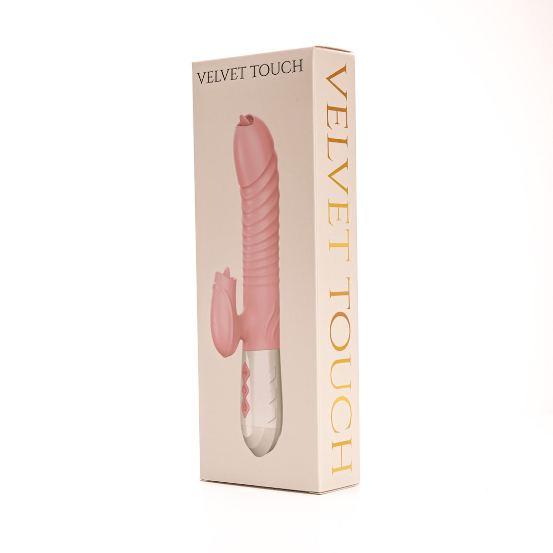 Velvet Touch - Wibrator Silikonowy Typ Króliczek £adowany Usb Ró¿owy