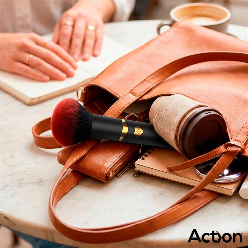 None - Secret Noir Vibrating Make-Up Brush — zdjęcie 3