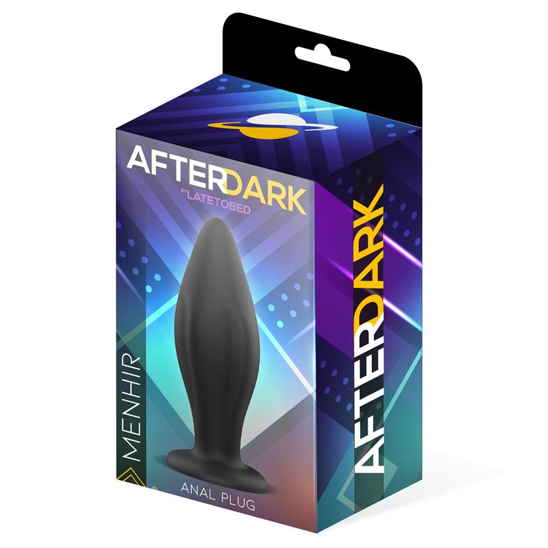 AFTERDARK - Menhir Butt Plug Silicone 12 cm x 4.5 cm — zdjęcie 3