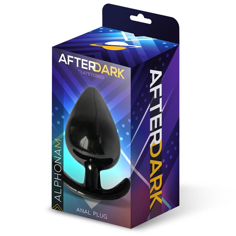 AFTERDARK - Alphona M Butt Plug Size M 9.7 cm x 5.1 cm — zdjęcie 3