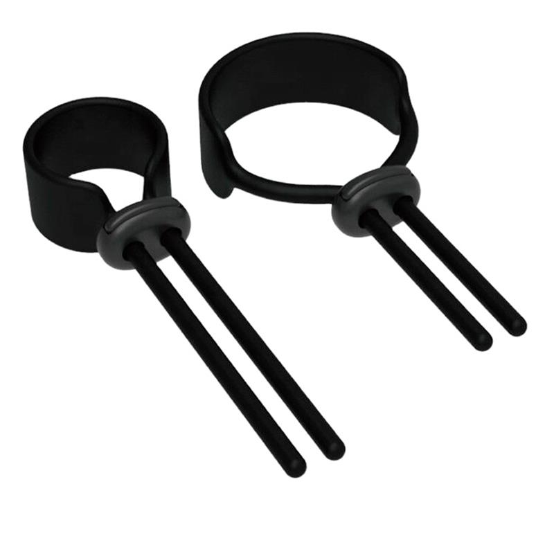 BEAST RINGS - Adjustable Wider Arrest Silicone Cock Ring — zdjęcie 3