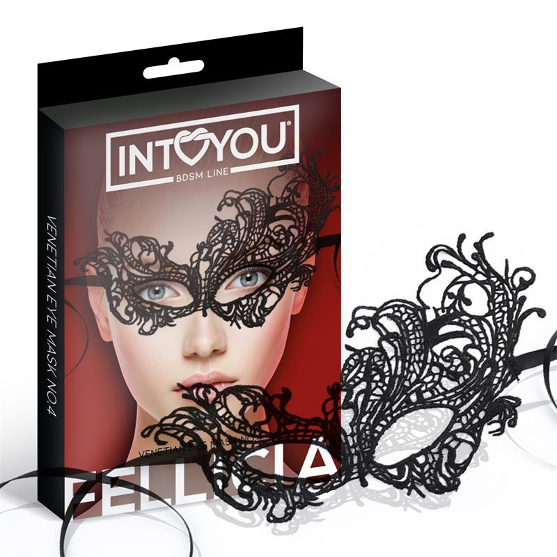 INTOYOU BDSM LINE - Fellicia Venetian Eye Mask No. 4 — zdjęcie 3