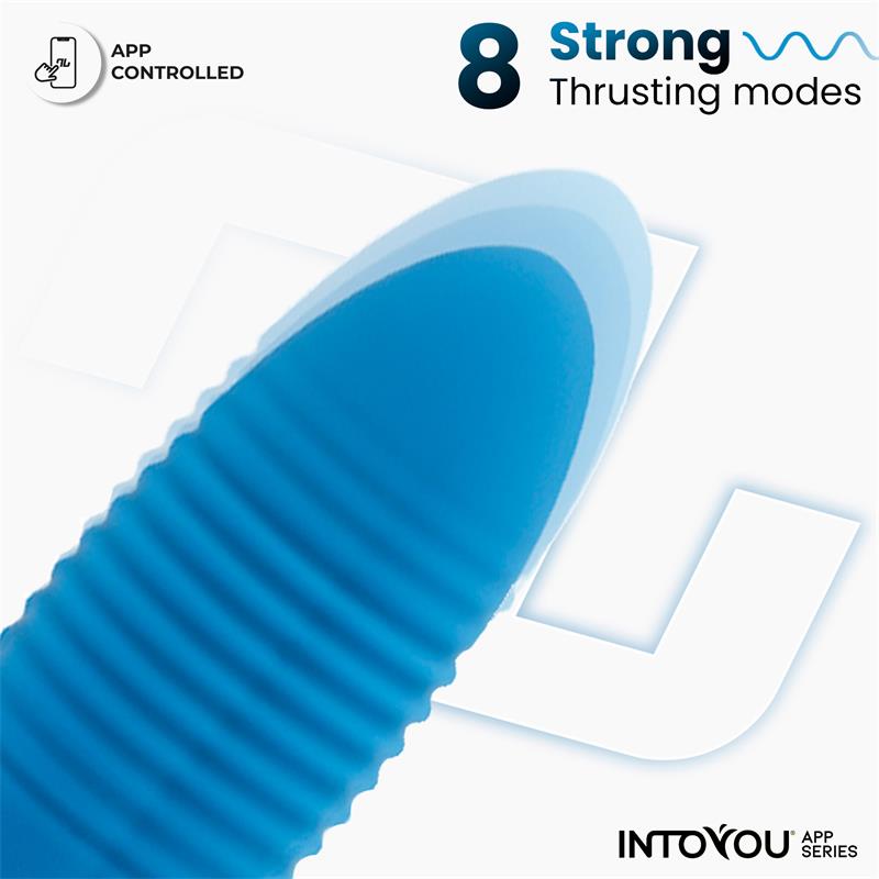 INTOYOU APP SERIES - Egg with Thrusting with APP Magnetic USB — zdjęcie 3