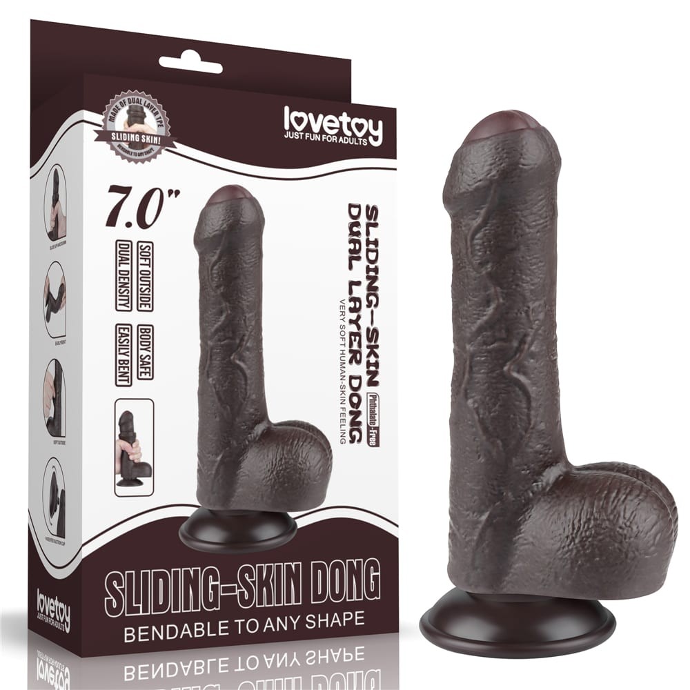 Dildo z przyssawk¹ 18,3 cm Lovetoy — zdjęcie 2