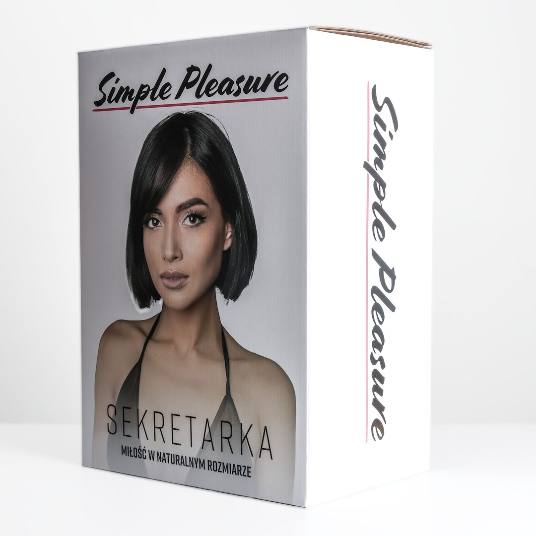 Simple Pleasure - Lalka Dmuchana Damska Z Wibracj¹ Sekretarka