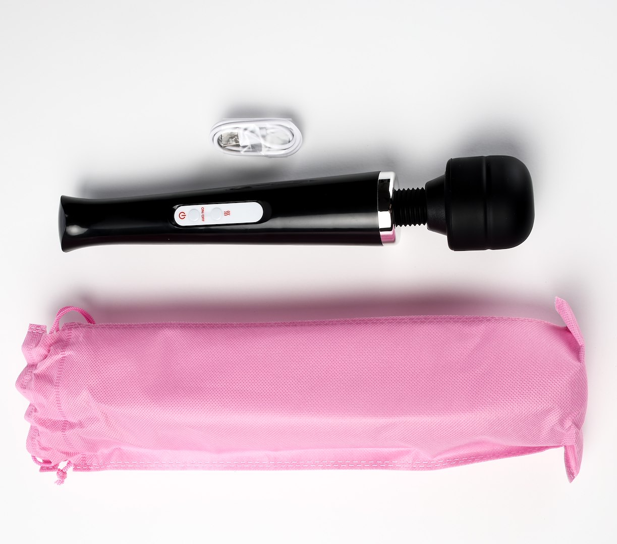 Simple Pleasure - Masa¿er Kulowy Magiczna Ró¿d¿ka £adowany Usb Czarny — zdjęcie 4