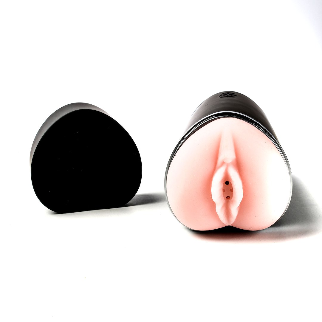 Simple Pleasure - Masturbator Z Wibracj¹ Wagina Cyberskóra £adowany Usb Z³oty — zdjęcie 4