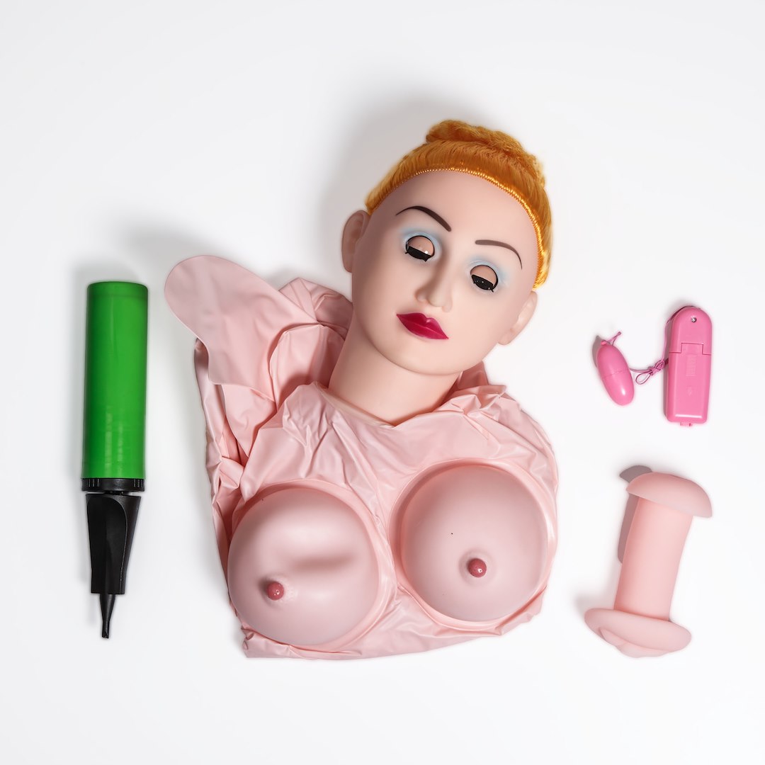 Simple Pleasure - Lalka Dmuchana Damska Z G³ow¹ 3D Caroline — zdjęcie 4