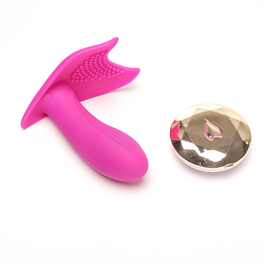 Velvet Touch - Stymulator £echtaczki Sterowany Bezprzewodowo £adowany Usb Fioletowy — zdjęcie 4