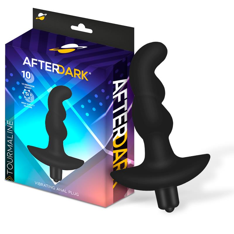 AFTERDARK - Tourmaline Vibrating Anal Plug