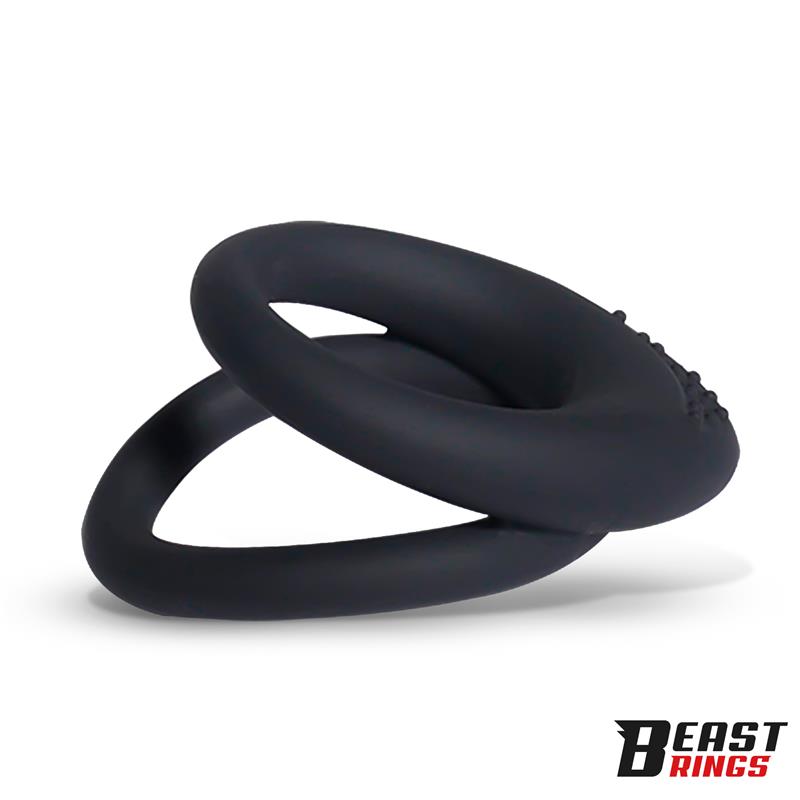BEAST RINGS - Double Ring Silicone 37/45 mm — zdjęcie 4