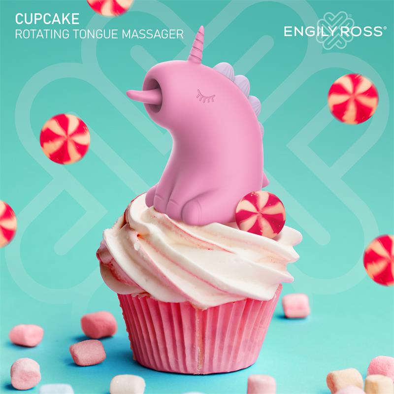 ENGILY ROSS - Cupcake 360o Rotating Tongue Massager — zdjęcie 4